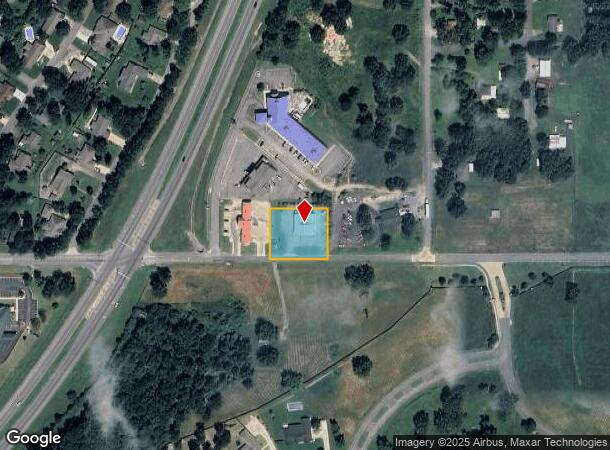 877 E 4Th St, Tahlequah, OK Parcel Map