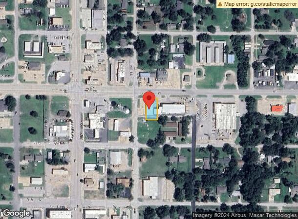  204 E Walnut St, Tecumseh, OK Parcel Map