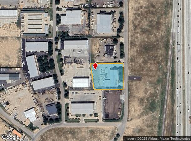208 Gateway Dr, Johnstown, CO Parcel Map