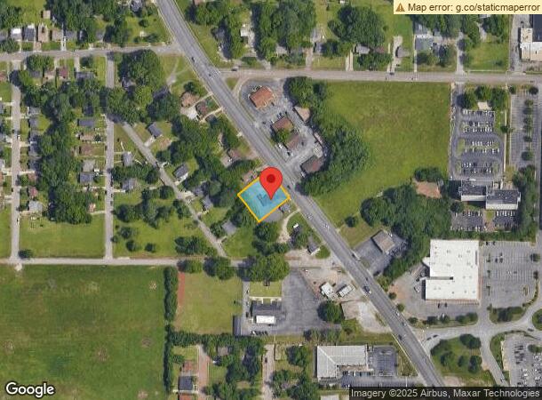  1711 Pulaski Pike Nw, Huntsville, AL Parcel Map