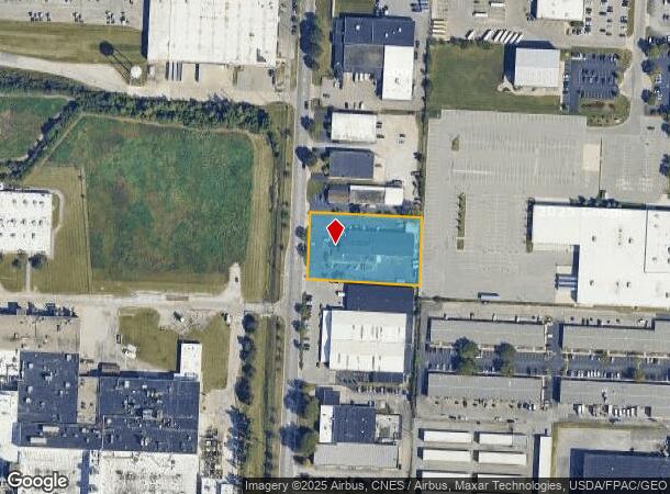 6510 Huntley Rd, Columbus, OH Parcel Map