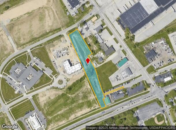812 W Sophia St, Maumee, OH Parcel Map