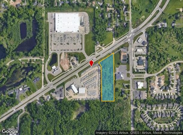  7410 E Saginaw St, Haslett, MI Parcel Map