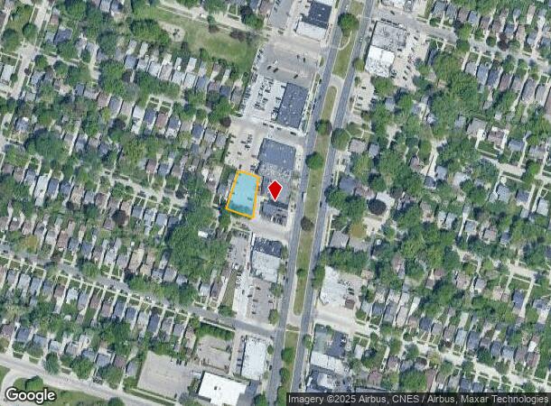 20825 Mack Ave, Grosse Pointe Woods, MI Parcel Map