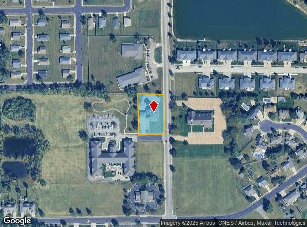 1327 Executive Ct, Pekin, IL Parcel Map