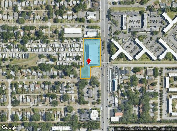  7220 4Th St N, Saint Petersburg, FL Parcel Map