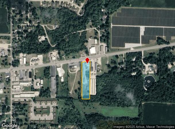  3721 National Rd W, Richmond, IN Parcel Map