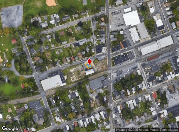  323 Allen St, Carlisle, PA Parcel Map