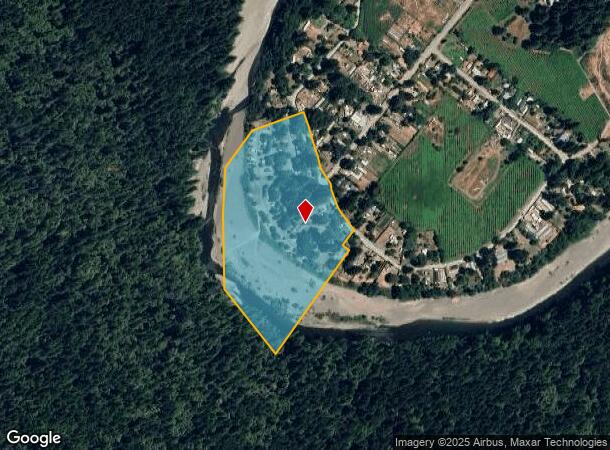  455 Boy Scout Camp Rd, Myers Flat, CA Parcel Map