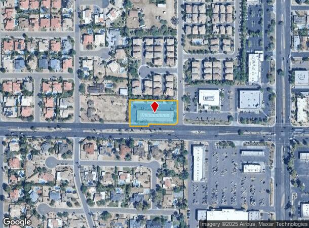  4646 E Greenway Rd, Phoenix, AZ Parcel Map