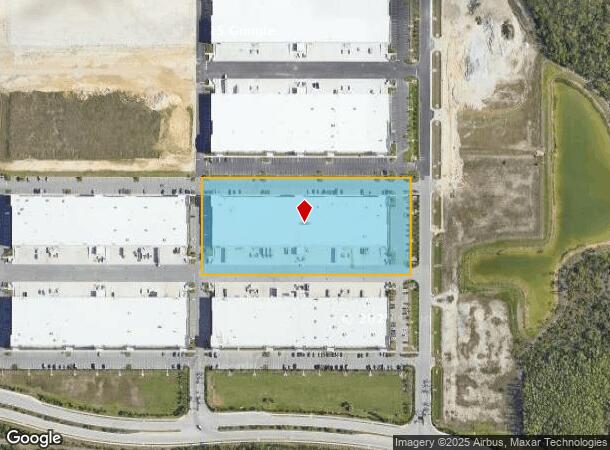  16240 Airport Park Dr, Fort Myers, FL Parcel Map