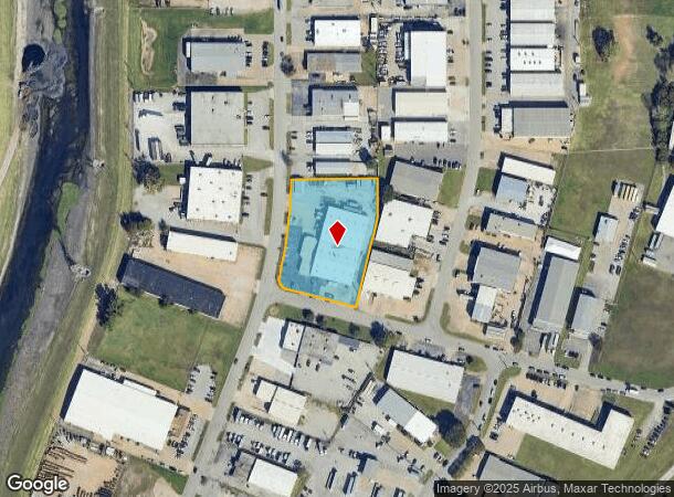  1807 N 105Th Ave E, Tulsa, OK Parcel Map