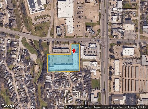  3620 W Pioneer Dr, Irving, TX Parcel Map