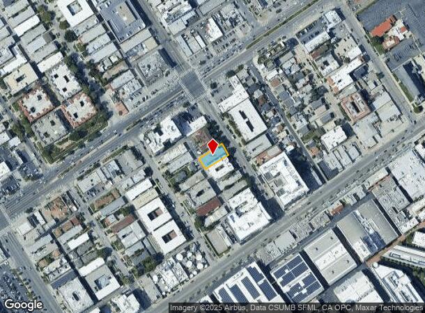 3831 Motor Ave, Culver City, CA Parcel Map