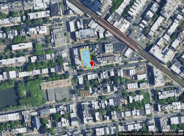  823A Monroe St, Brooklyn, NY Parcel Map