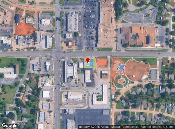 2812 W Hefner Rd, Oklahoma City, OK Parcel Map