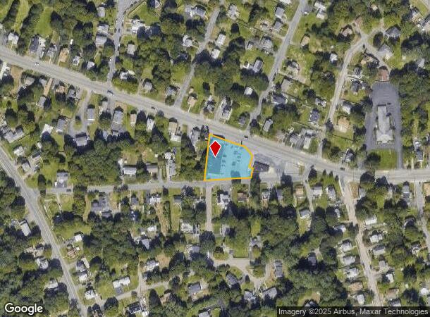  289 Park St, Stoughton, MA Parcel Map