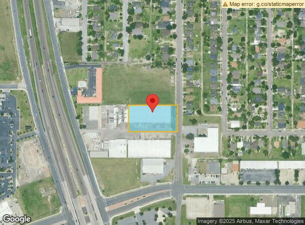  405 N T St, Harlingen, TX Parcel Map