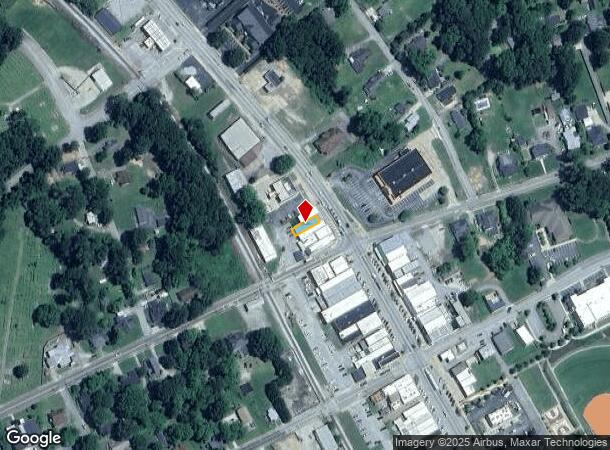  114 N Main St, Woodruff, SC Parcel Map