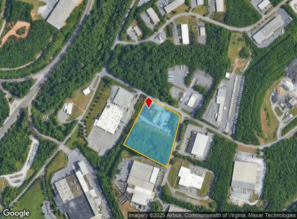  3300 John Capron Rd, Lynchburg, VA Parcel Map
