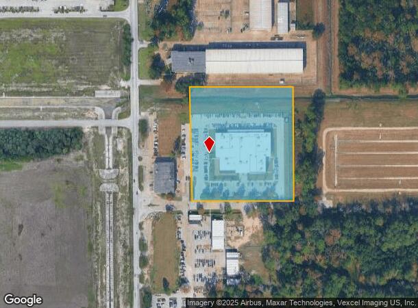  100 Standifer St, Humble, TX Parcel Map