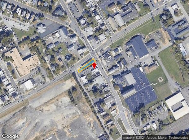  1380 Market St, Marcus Hook, PA Parcel Map