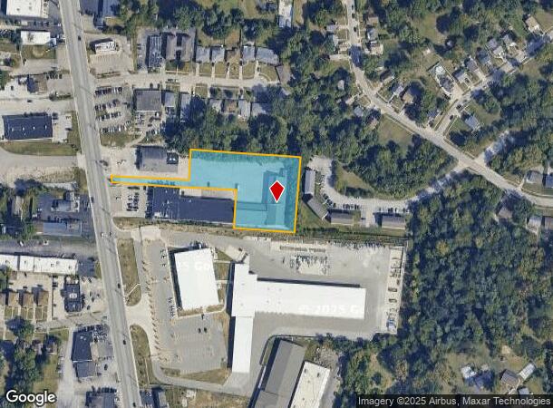  7778 Colerain Ave, Cincinnati, OH Parcel Map