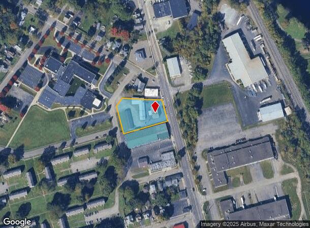 1331 College Ave, Elmira, NY Parcel Map