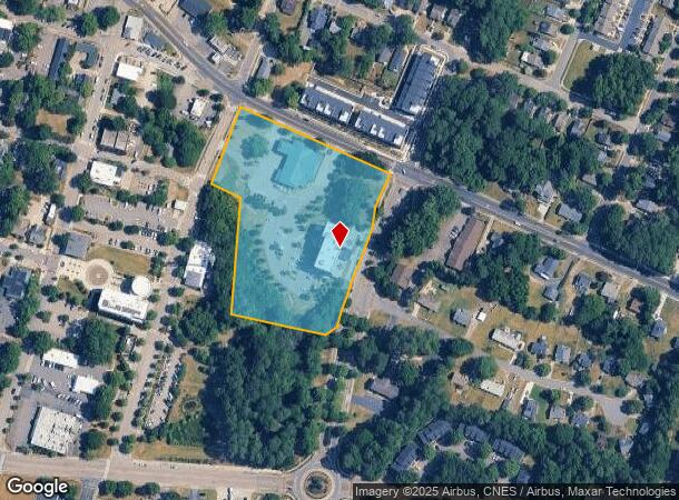 100 S Franklin St, Wake Forest, NC Parcel Map