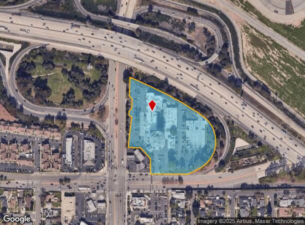  2640 N Lakewood Blvd, Long Beach, CA Parcel Map