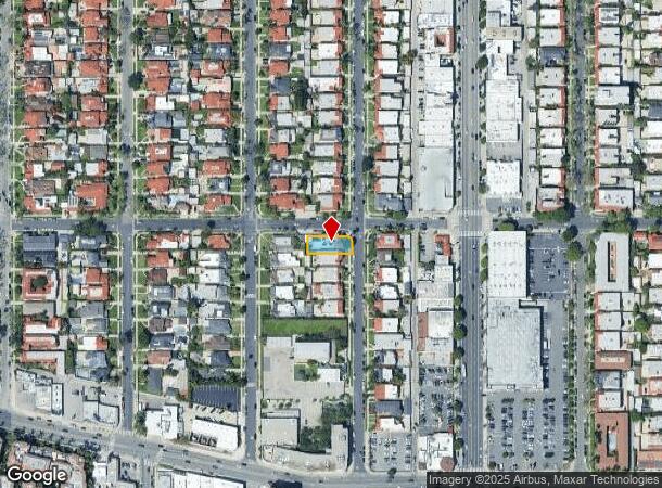 203 S Detroit St, Los Angeles, CA Parcel Map