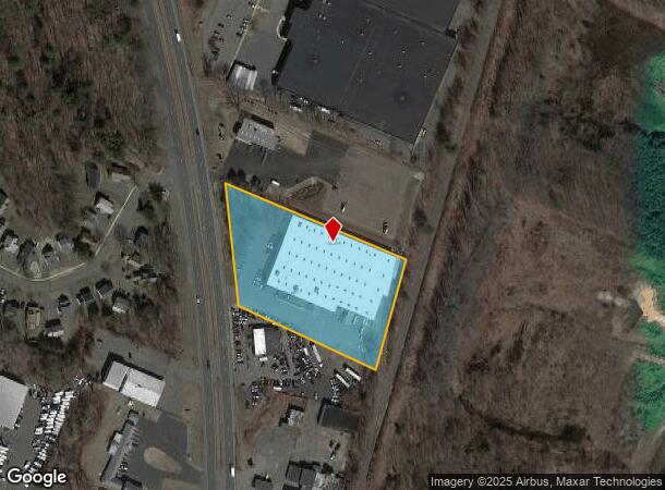 1590 John Fitch Blvd, South Windsor, CT Parcel Map