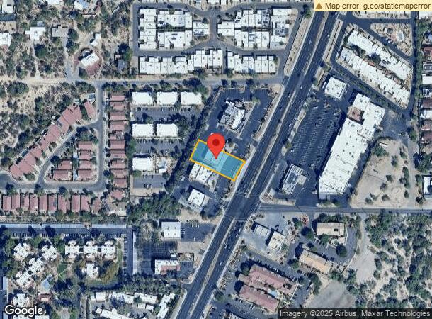  6021 N Oracle Rd, Tucson, AZ Parcel Map