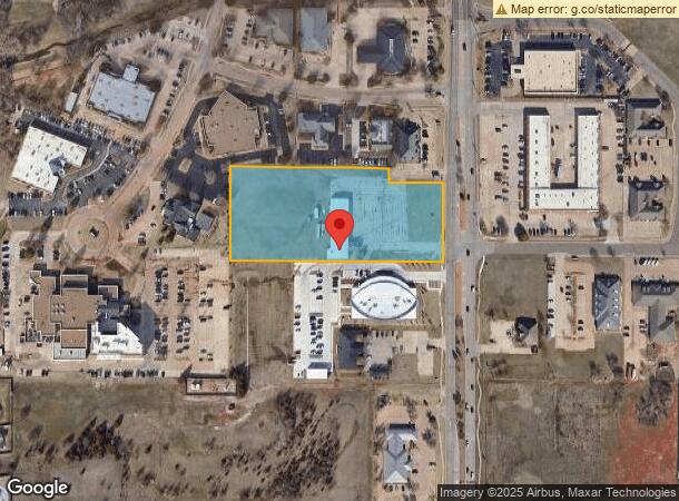  1801 S Kelly Ave, Edmond, OK Parcel Map