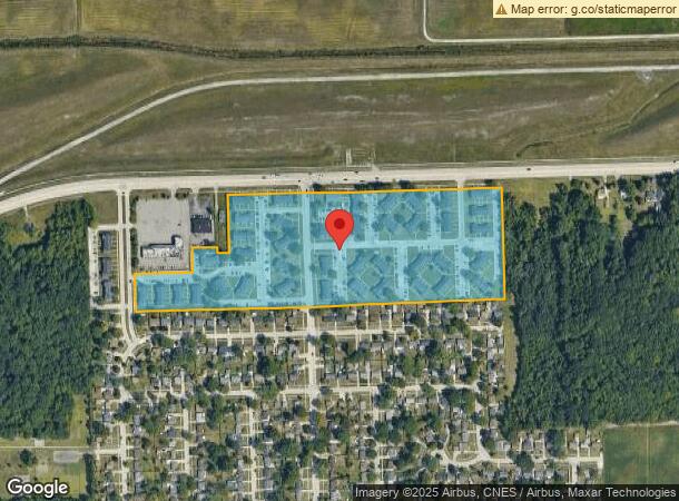  15001 Brandt St, Romulus, MI Parcel Map