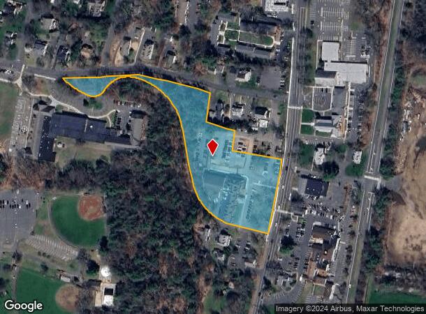  933 Hopmeadow St, Simsbury, CT Parcel Map