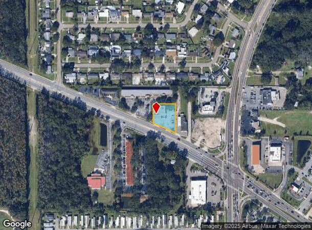 7213 Curry Ford Rd, Orlando, FL Parcel Map