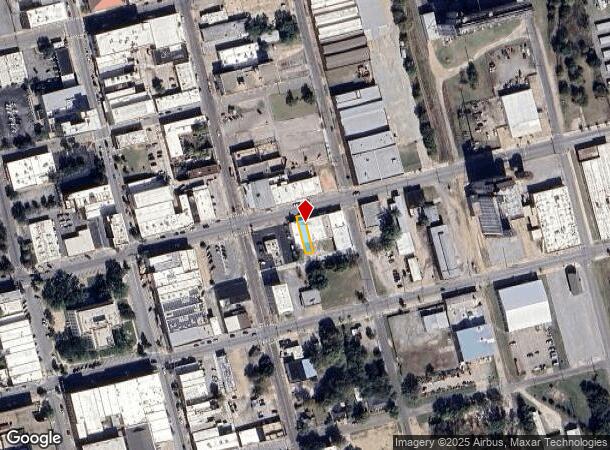  212 E Houston St, Sherman, TX Parcel Map