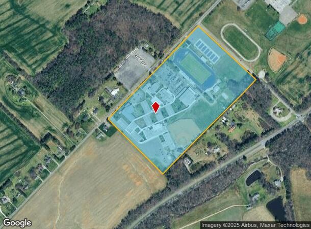 7053 Messer Rd, Henrico, VA Parcel Map