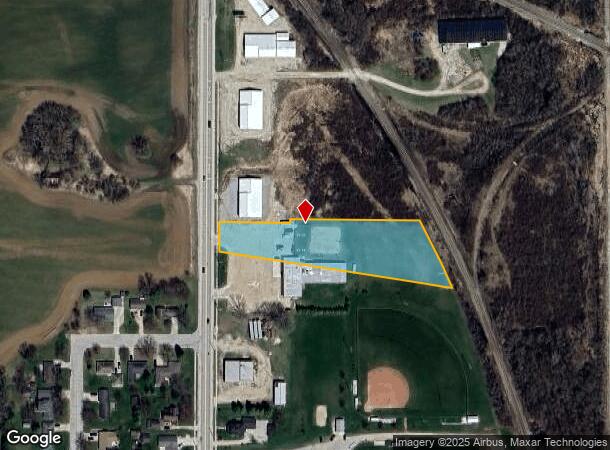 408 N 8Th St, Hilbert, WI Parcel Map