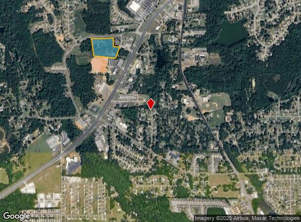  174 Meadow Oaks Ct, Millbrook, AL Parcel Map