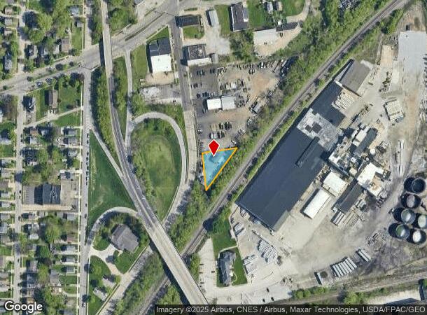  2009 Manchester Rd, Akron, OH Parcel Map