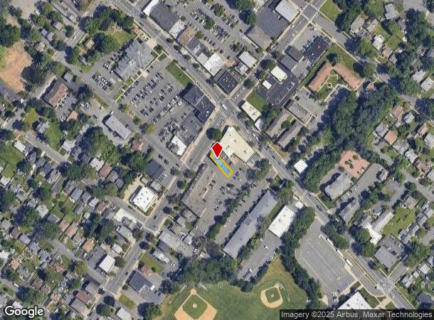  1832 E 2Nd St, Scotch Plains, NJ Parcel Map