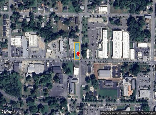  301 W Harden St, Graham, NC Parcel Map