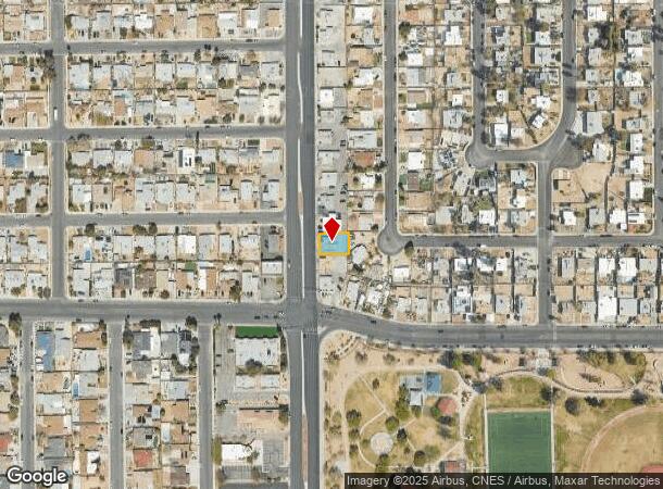  1909 S Eastern Ave, Las Vegas, NV Parcel Map