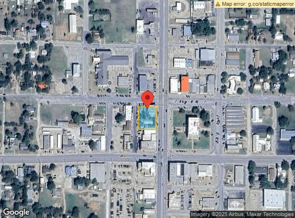  119 N Main St, Jacksboro, TX Parcel Map