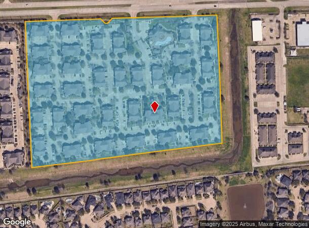  12400 Shadow Creek Pky, Pearland, TX Parcel Map