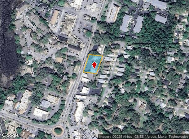 1624 Frederica Rd, Saint Simons Island, GA Parcel Map