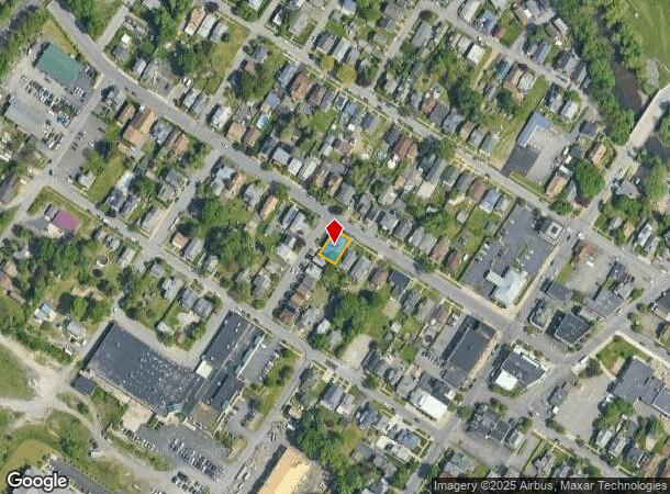  602 E Market St, Scranton, PA Parcel Map
