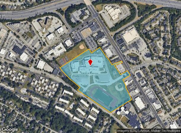 938 York Rd, Towson, MD Parcel Map